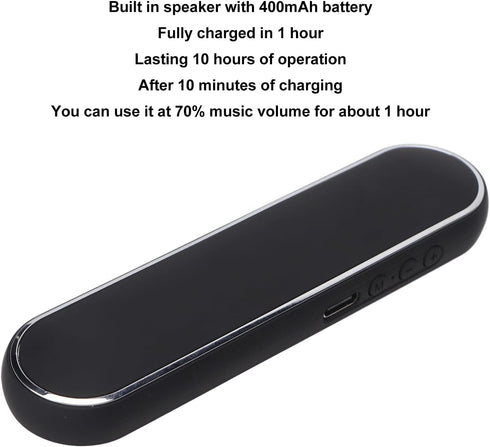 Vikye Bluetooth Pillow Speaker for Sleeping,Mini Portable Under Pillow Speakers,Portable Pillow Speaker with Volume