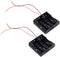 LampVPath (Pack of 2 4 AA Battery Holder with Leads, 4 AA Battery