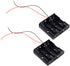 LampVPath (Pack of 2 4 AA Battery Holder with Leads, 4 AA Battery