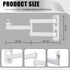 CroBlissful 360 1/4" Foldable Projector Wall Mount, Ceiling Projector Mount, Universal Adjustable Rotation, Projectors