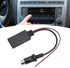 13Pin Wireless Audio Adapter, KIMISS ABS Bluetooth 5.0 Module for Kenwood Car Radio Stereo Parts