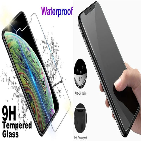Blackview BV8900 Phone Case (6.50") with 4 X Tempered Glass Protective Film, Slim Soft TPU Shockproof Clear Shell