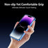 Magnetic iPhone SE 3rd/2nd Gen Case, Blue, Soft TPU Clear Anti-Yellowing Anti-Scratch Slim Fit Shockproof Transparent