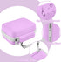 Leayjeen Digital Camera Case - Compatible with Lecran/CAMKORY/IWEUKJLO FHD 1080P 44MP Camera, Purple (Case Only)