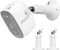 Tr T1 1/4-inch Male Mount Bracket, Indoor Outdoor, 360 Adjustable for Security