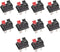 uxcell 10Pcs 2 Way Spring Speaker Terminal Clip Push Release Connector Cable Terminals Strip Block WP2-203
