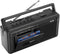 KLIM Portable Cassette Player & Tape Recorder Boombox with AM/FM Radio, USB, Bluetooth,