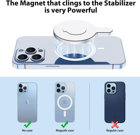 DJI Magnetic Ring Holder Clamp for Magsafe DJI OM 6 5 4 SE Magnetic Adapter Mount