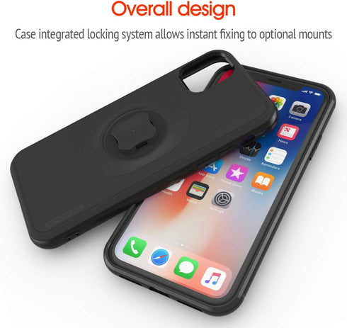 sincetop Shockproof Case for iPhone 12/12Pro (2020) with Quick Mount Adapter for Bike Mount/Car Holder/Armband/Belt Clip