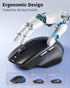 Uciefy Z07 (2.4G+BT5.1) Bluetooth Wireless Mouse, Dual Mode Bluetooth Mouse, USB C Rechargeable Mouse with Charging