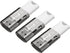 Lexar S60 2.0 32GB, Pack 3 LJDS60-32GB3NNU JumpDrive USB Flash Drives, Black, Of Flash Drives