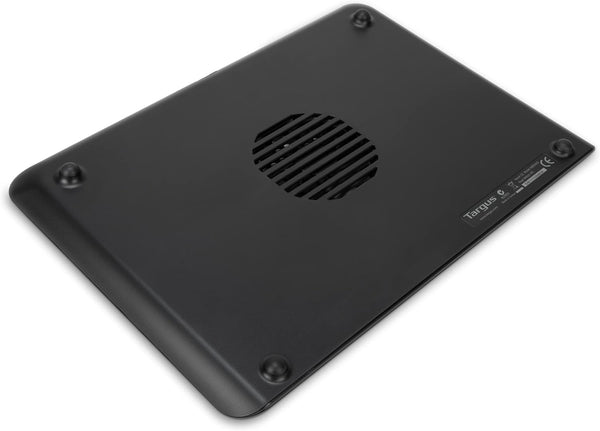 Targus Laptop Cooling Pad, Single Fan for Up to 16 Inch Macbook/PC, Black (AWE69US)