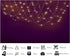 LidyMini 10x8ft Fabric Purple Star String Light Backdrop Dreamy Glowing Night Background Prom Party Decorations Home