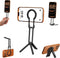 Maectech Magnetic Phone Tripod Smartphone Stand for Magsafe Tripod Phone Mount Selfie Stick