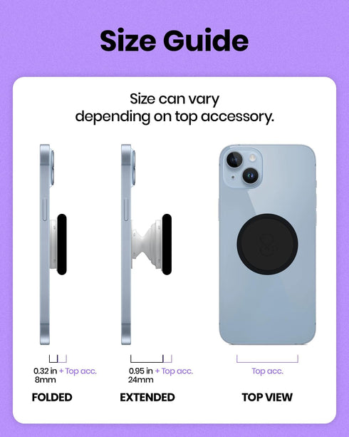 On The Grip (Albo OnTheGrip Cute Acrylic Tropical Leaf Design Collapsible Expandible Mobile Phone Grip Stand Holder