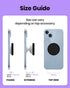 On The Grip (Albo OnTheGrip Cute Acrylic Tropical Leaf Design Collapsible Expandible Mobile Phone Grip Stand Holder