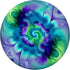 Tie Dye Colorful Blue Cyan Purple Design PopSockets Standard PopGrip