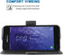 Phone Case for Samsung Galaxy J7 Star J 7 Crown 7J Refine 2018, PU Leather Flip Wallet Case, Black