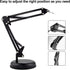 Spedal 1/4" MF920Pro, Desktop Webcam Stand with Weighted Round Base, Adjustable Scissor Arm Camera Mount with Phone