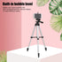 Hilitand Phone Tripod Stand, Cell Phone Selfie Stick Tripod with Phone Holder, Compact Size Extendable Aluminum Travel