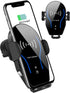 Car Charger - 7.5W 10W 5W Fast Charging Auto Clamping Phone Mount for iPhone 14 13 12 11 Pro, S22 Ultra