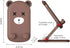 Cute Cell Phone Stand, Foldable Adjustable Animal Phone Holder for Desk, Compatible with iPhone and iPad