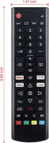 AKB76037601 Universal Remote Control Replacement for LG Smart TV, Compatible with WebOS 4K 8K UHD