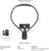 Neck Phone Holder POV/Vlog Mount, Hands-Free Phone Neck Holder with Clip and Chest Strap for Video Recording
