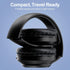 X5 Rechargeable FM Radio Headphones with Best Reception, LED Display, Soft Ear Muffs, FM Headset Radio Receiver for