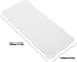 Keyboard Case, Thin Portable Faux Leather Dustproof Waterproof Shockproof Carrying Bag for Logitech K380 (White +