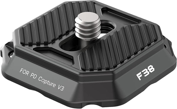 ULANZI New Version F38 Quick Release Plate 2-in-1, FALCAM F38 QR Plate Camera Tripod Mount Adapter (Top Plate, Base