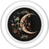 Floral Moon Phase Design PopSockets PopGrip for MagSafe, Cool Eclipse Moon