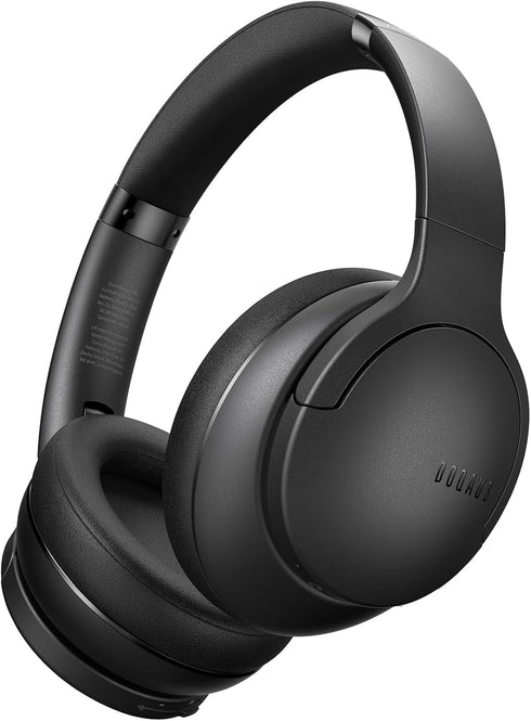 DOQAUS Upgraded Bluetooth Headphones Over Ear, 90H Playtime, Bluetooth 5.3 Wireless Headphones with 3 EQ Modes and HiFi