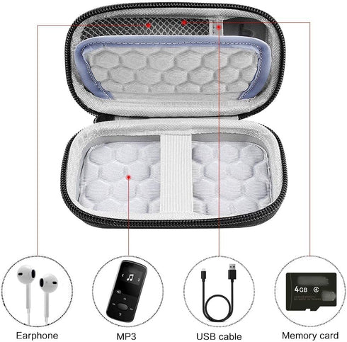 Comecase MP3 MP4 TIMMKOO/for MP3 & Player Case for Luoran/for innioasis/for MYMAHDI/for Phinistec/Music Players