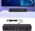 3.5mm Wired External Laptop Speakers, USB Powered Soundbar with Volume Control for Desktop PC, Laptop, Tablet