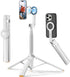 LuxeNova 72'' Magnetic Selfie Stick Tripod for iPhone MagSafe One-Click Open Stable Stand,