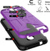Jeylly Coolpad Legacy SR Case, Heavy Duty Shockproof Dual Layer Hard PC Soft TPU, Magnetic Ring Car Mount Cover