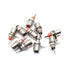 Red&Black RCA Phono Solder Connector, Female Socket - Pack of 10