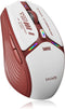 Uciefy V19 Wireless Mouse, 2.4GHz Rechargeable LED Mouse with Battery Indicator, Magnetic Mice with USB Receiver &