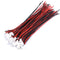 20 Pack 1.25mm 2 Pin Terminal Wire JST Connector Plugs - Male and Female with Wires Cables 100mm Length