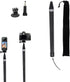 tsfeiiii 9.8ft Long Invisible Selfie Stick - Carbon Fiber Monopod (110in/280cm) for X4,