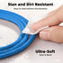 chenyang USB C to C Cable, 2.0M USB 2.0 Type C Male to Male Ultra Soft 120W Power Fast Charge Data Transfer Cable with