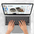 Ultra Thin Clear Keyboard Cover Protector, Soft TPU Skin for MacBook Air 13 inch Model A2237 A2179