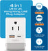 Ceptics UK Ireland Hong Kong Plug Adapter, International Power Plug with USB & USB-C for Fast Charging