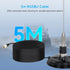 Retevis 16.4ft SL16.J,150mm Radio(1 Pack) Mobile Antenna Magnetic Mount Base with NMO Connector,Mobile Radio Antenna