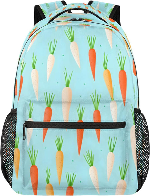 Aglebo Backpack Backpack 16x11.4x8 inch Daypack Pack Cute Carrot Travel for Men Women Casual Cute Laptop Lightweight