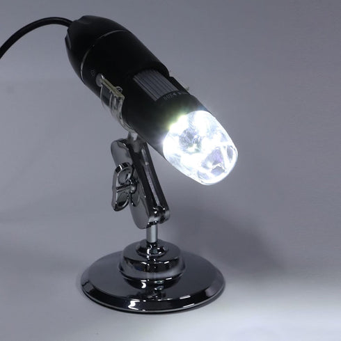 USB Digital Microscope 50X to 1600X, Portable Handheld with Photo Storage Function for Computer and Phone
