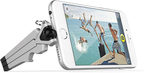Kenu Stance Mini Tripod Stand - Pocket-Sized Cell Phone Holder for iPhones, Compact Keyring Accessory with Bottle Opener