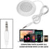 Cuifati 2PCS 3.5mm 3.5mm MP3 Mini Stereo Speaker,New DIY Pillow Speaker Mini Stereo Speaker,True HD and Unique Soft