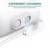 TUSITA 10-ft. Indoor Magnetic Charging Cable Compatible with Arlo Ultra 1 2, Pro 3 4 5 2K - 3M, White